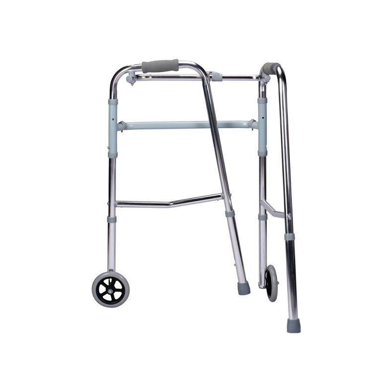 Walker with wheels - Aluminium