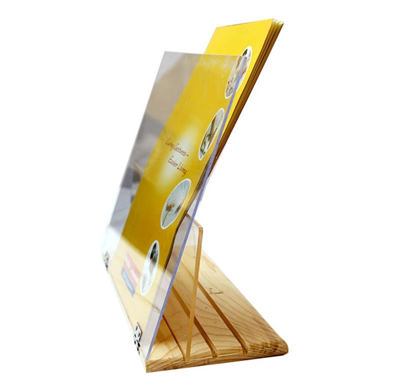 book holder acrylic support