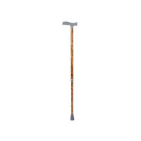 Height Adjusting Cane with Pine Wood Design