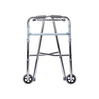 Walker with wheels - Aluminium-663