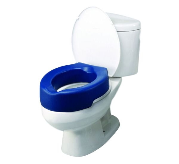 Deluxe Padded raised Toilet Seat 4 "-0